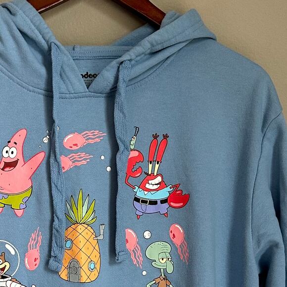 Nickelodeon SpongeBob SquarePants Graphic Hoodie Size 3XL Bikini Bottom Patrick - Picture 2 of 8
